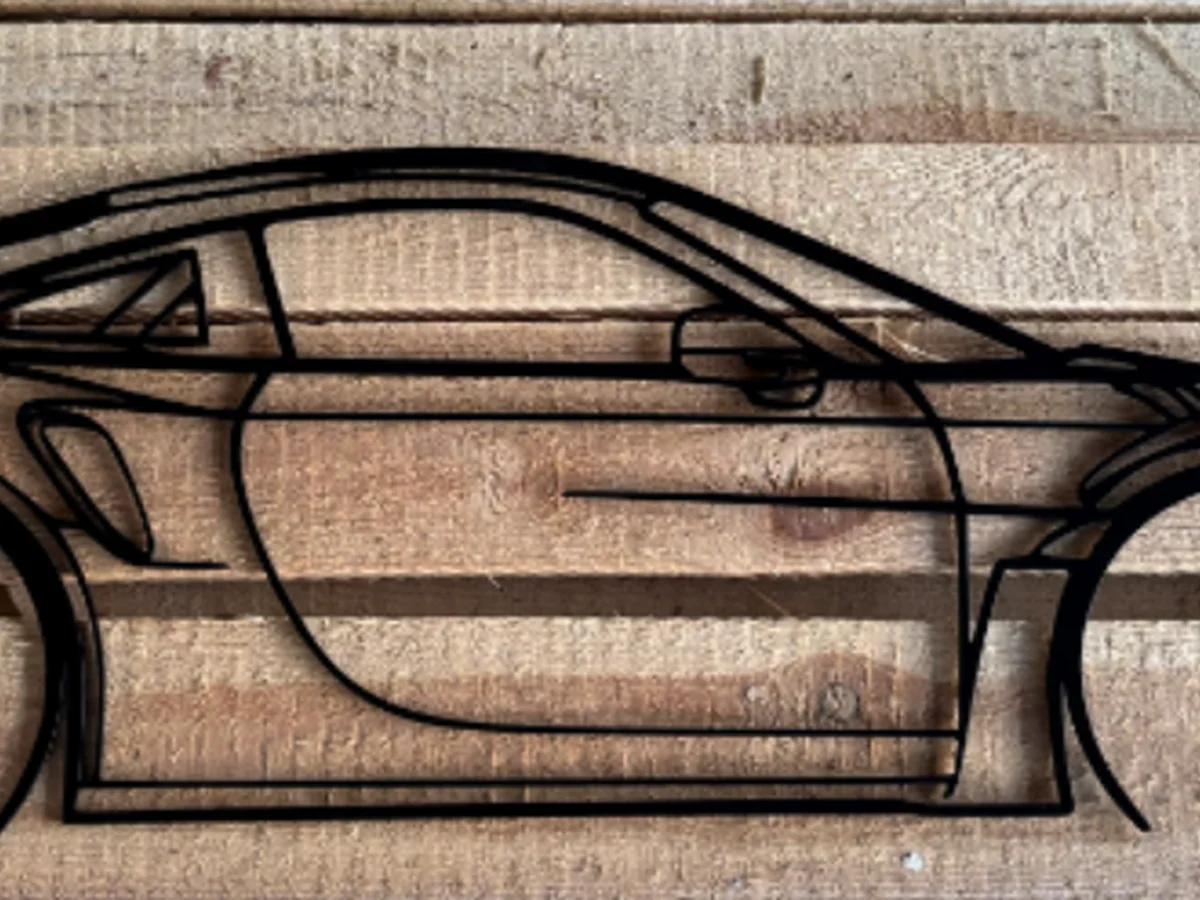 Metal decorations — car models